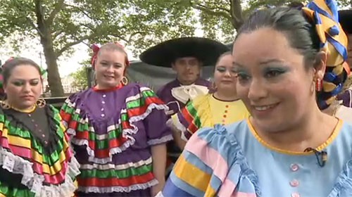 Two baile folklorico groups from Tucson, Arizona were selected to perform in London Saturday for an event to kick off the Olympics. Cronkite News reporter <b>Lisa Blanco </b> caught up with the dancers and prepared this report.